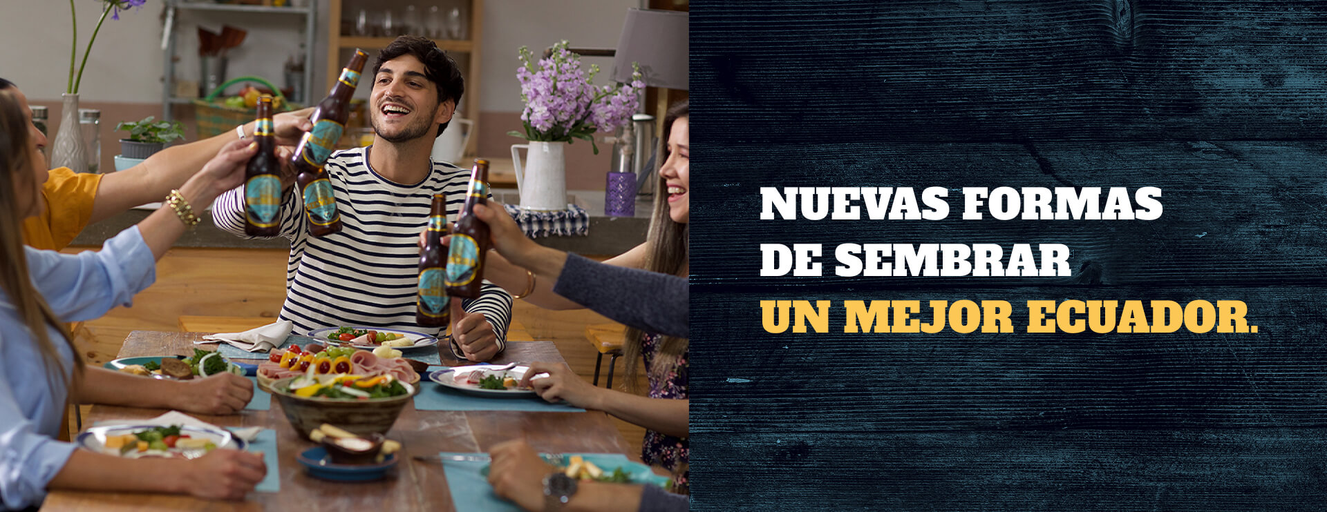 NUEVAS FORMAS DE SEMBRAR  UN MEJOR ECUADOR. NUEVAS FORMAS DE SEMBRAR  UN MEJOR ECUADOR.